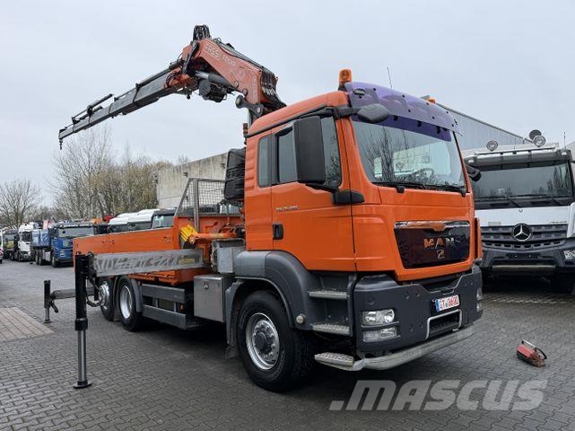 MAN TGS 26.480 6X4H-2 Kran Fassi F310 18.50 Meter Madelautod