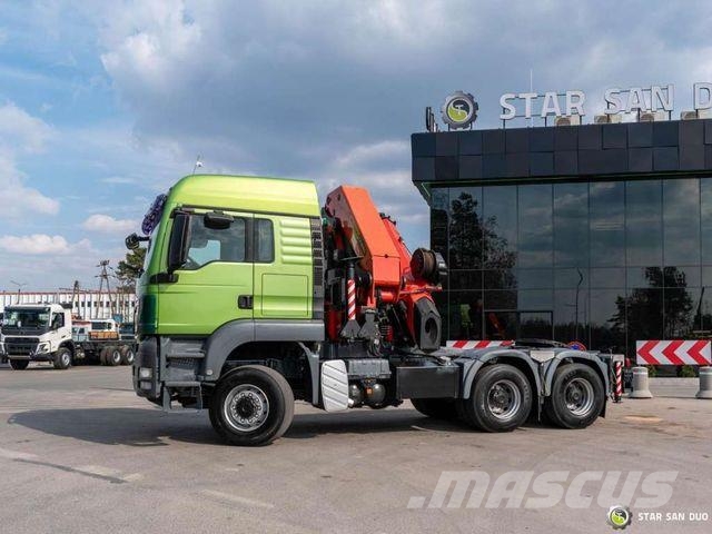MAN TGS 26.480 6x6 PALFINGER PK 60002 Crane Winch Prime Movers