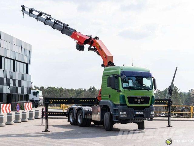 MAN TGS 26.480 6x6 PALFINGER PK 60002 Crane Winch Prime Movers
