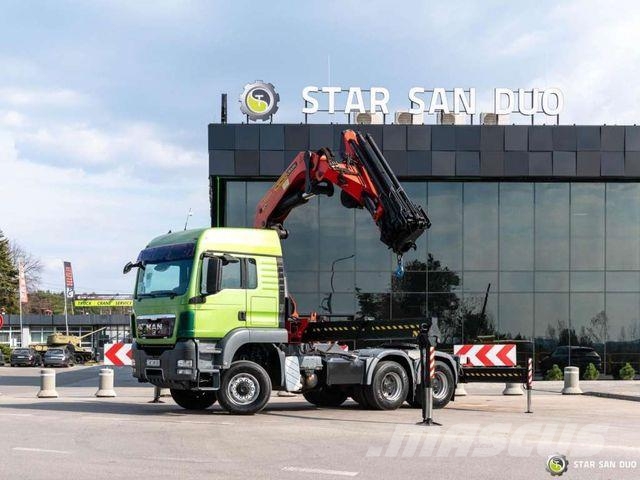 MAN TGS 26.480 6x6 PALFINGER PK 60002 Crane Winch Prime Movers