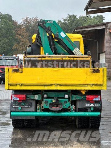 MAN TGS 26.480 6x6H BL Pritsche HMF 2020 K3 LK شاحنات مسطحة/مفصلية الجوانب
