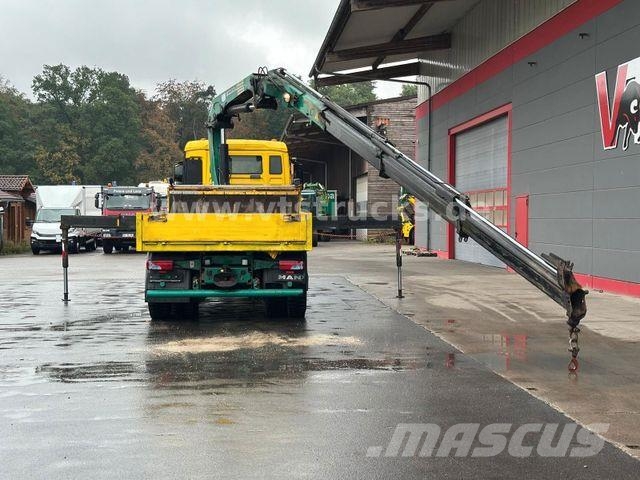 MAN TGS 26.480 6x6H BL Pritsche HMF 2020 K3 LK شاحنات مسطحة/مفصلية الجوانب