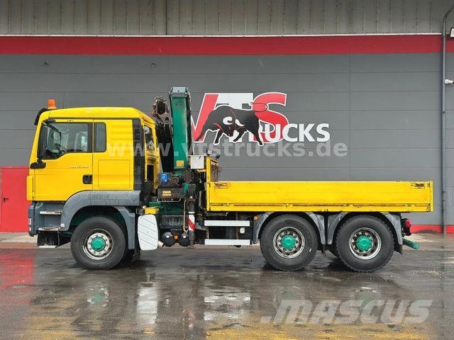 MAN TGS 26.480 6x6H BL Pritsche HMF 2020 K3 LK شاحنات مسطحة/مفصلية الجوانب