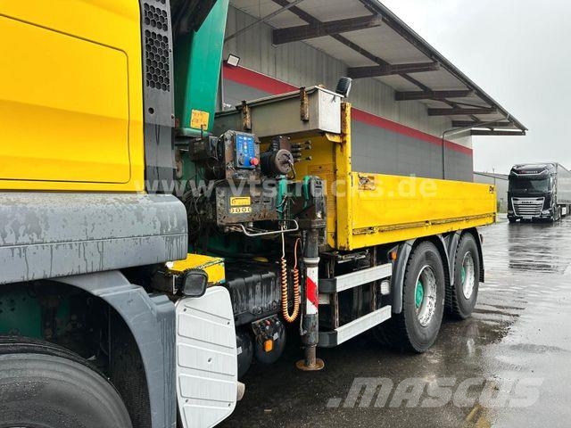 MAN TGS 26.480 6x6H BL Pritsche HMF 2020 K3 LK شاحنات مسطحة/مفصلية الجوانب