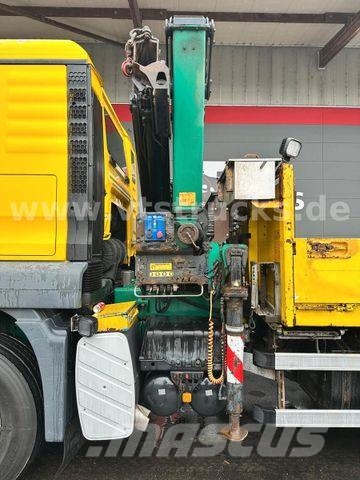 MAN TGS 26.480 6x6H BL Pritsche HMF 2020 K3 LK شاحنات مسطحة/مفصلية الجوانب