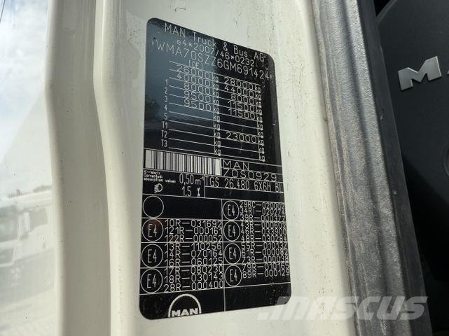 MAN TGS 26.480 6X6H Haken Камиони с кран с кука