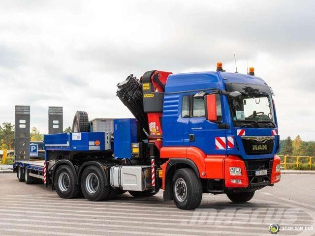 MAN TGS 26.480 6x6H PALFINGER PK 40002 Crane Winch Żurawie samochodowe