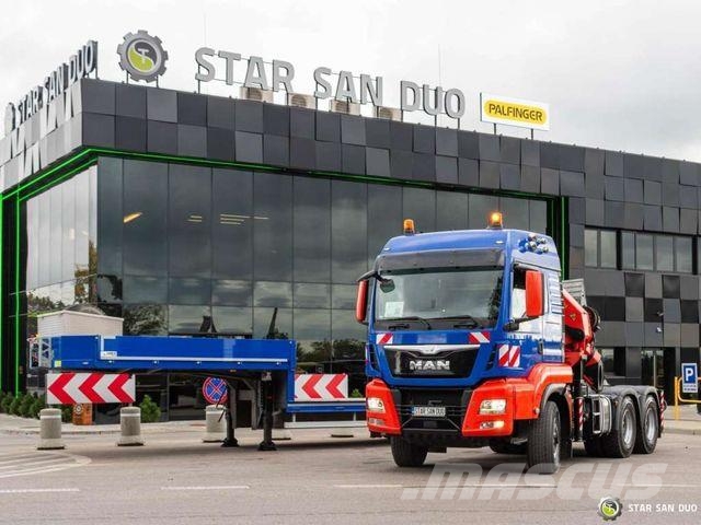 MAN TGS 26.480 6x6H PALFINGER PK 40002 Crane Winch Vetopöytäautot