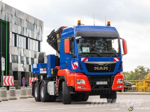 MAN TGS 26.480 6x6H PALFINGER PK 40002 Crane Winch Żurawie samochodowe