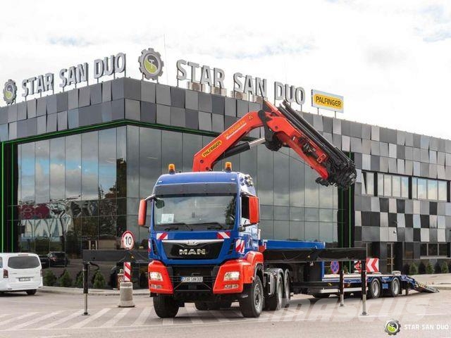 MAN TGS 26.480 6x6H PALFINGER PK 40002 Crane Winch Żurawie samochodowe