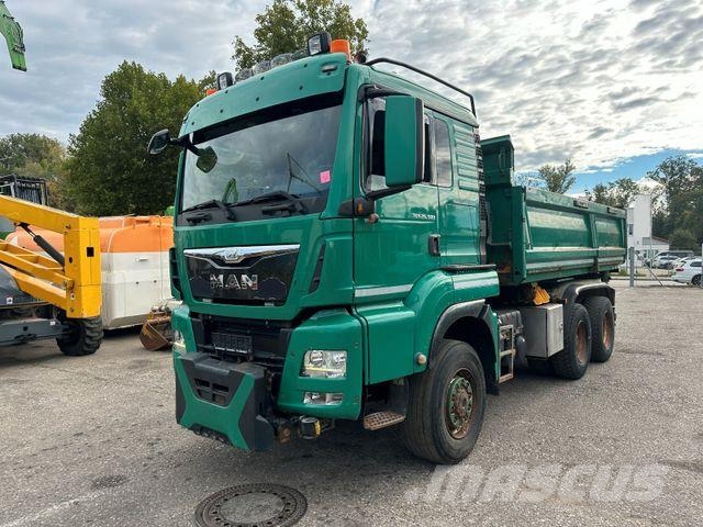 MAN TGS 26.500 FAKI / 6x6 BB NEUE MOTOR KOMMUNALFAH Kipper