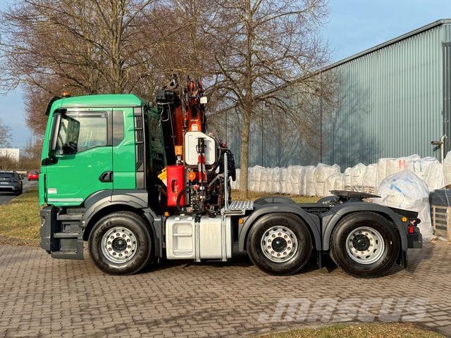 MAN TGS 26.510 - Kran - 131 TKm - 1. Hand - EURO6D Седельные тягачи