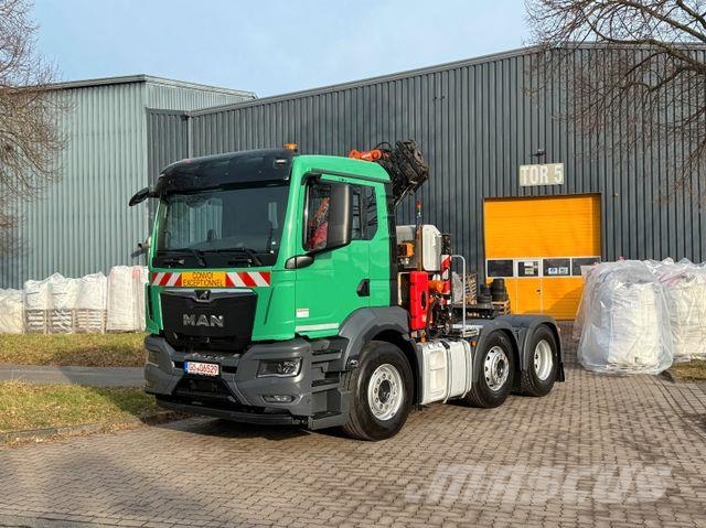 MAN TGS 26.510 - Kran - 131 TKm - 1. Hand - EURO6D Седельные тягачи