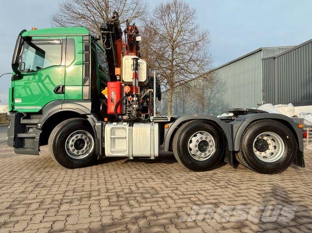 MAN TGS 26.510 - Kran - 131 TKm - 1. Hand - EURO6D Седельные тягачи