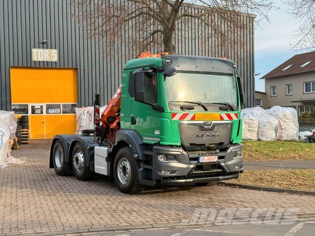 MAN TGS 26.510 - Kran - 131 TKm - 1. Hand - EURO6D Седельные тягачи