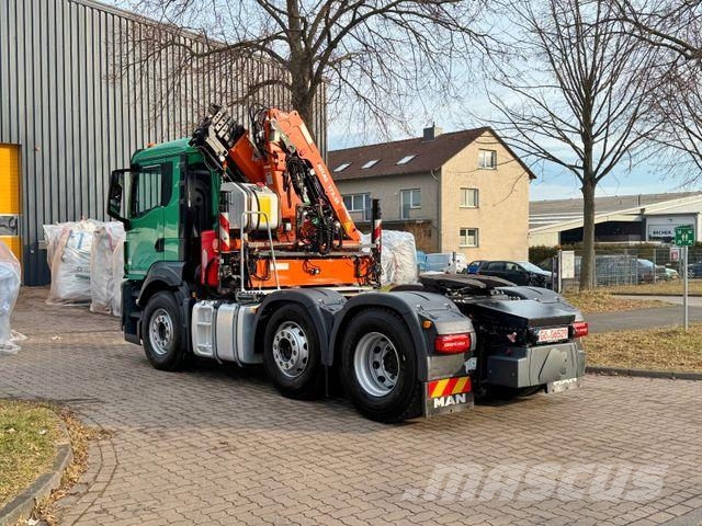 MAN TGS 26.510 - Kran - 131 TKm - 1. Hand - EURO6D Седельные тягачи