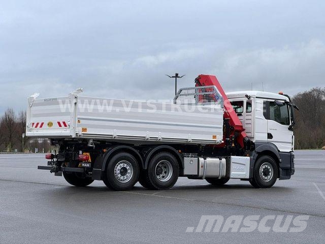 MAN TGS 26.520 6x4H-4 BL Meiler + HMF 2320 Lenk/Lift Nosturiautot