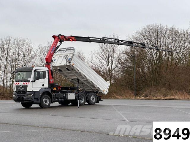 MAN TGS 26.520 6x4H-4 BL Meiler + HMF 2320 Lenk/Lift Nosturiautot