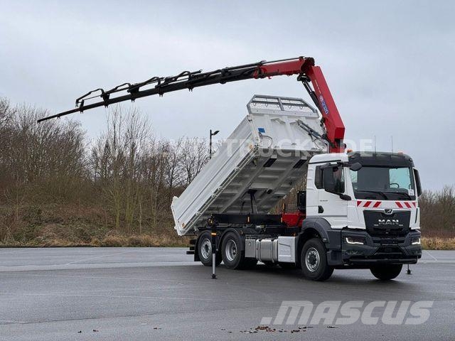 MAN TGS 26.520 6x4H-4 BL Meiler + HMF 2320 Lenk/Lift Nosturiautot