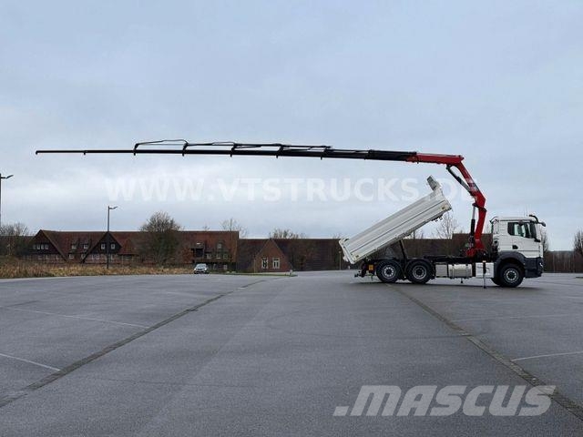 MAN TGS 26.520 6x4H-4 BL Meiler + HMF 2320 Lenk/Lift Nosturiautot