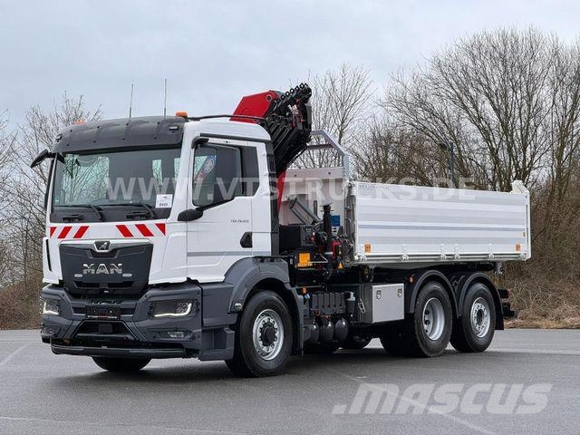 MAN TGS 26.520 6x4H-4 BL Meiler + HMF 2320 Lenk/Lift Nosturiautot