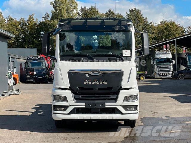 MAN TGS 26.520 Lenk-/Lift Meiller Abroller 3X Vorh. Φορτηγά ανατροπή με γάντζο