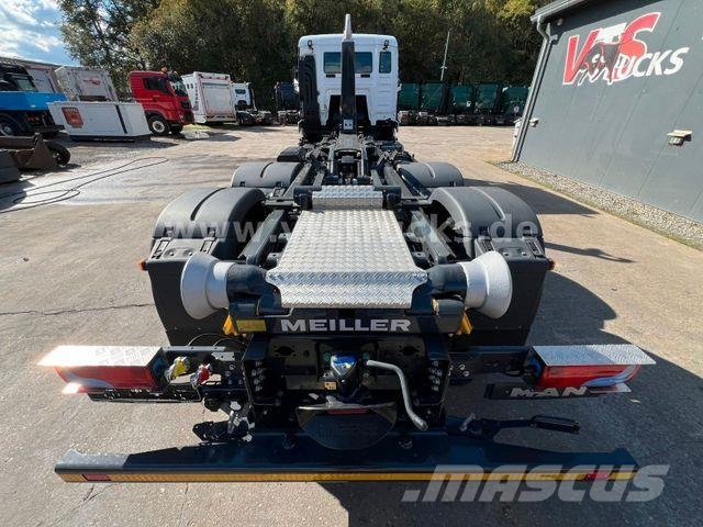 MAN TGS 26.520 Lenk-/Lift Meiller Abroller 3X Vorh. Φορτηγά ανατροπή με γάντζο