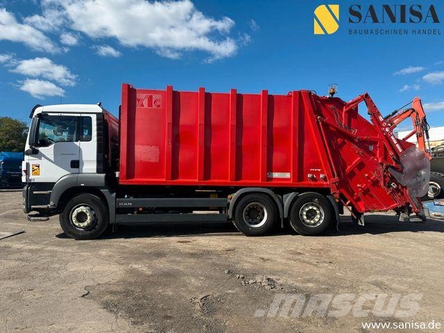 MAN TGS 28.320/6x2/ZÖLLER/Hecklader/Container/MEGA Müllwagen