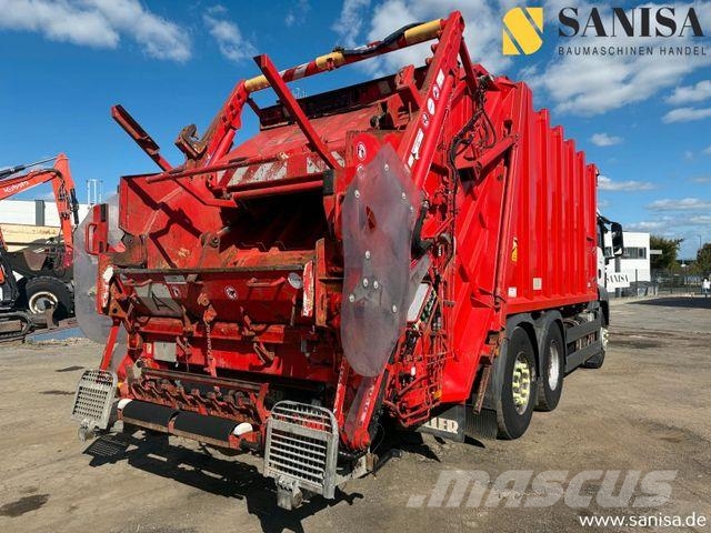 MAN TGS 28.320/6x2/ZÖLLER/Hecklader/Container/MEGA Müllwagen