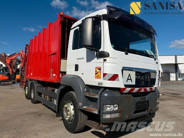 MAN TGS 28.320/6x2/ZÖLLER/Hecklader/Container/MEGA Müllwagen