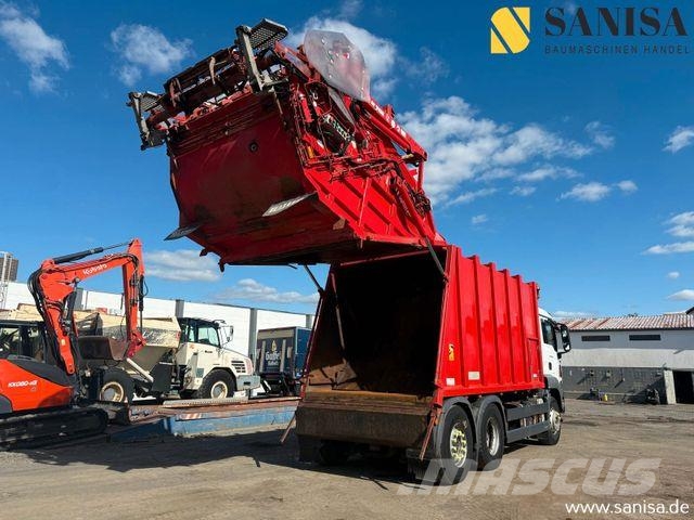 MAN TGS 28.320/6x2/ZÖLLER/Hecklader/Container/MEGA Müllwagen