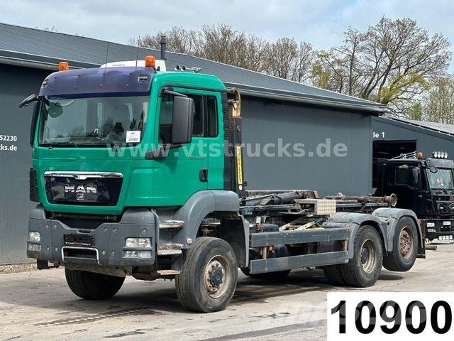 MAN TGS 28.400 6x4-4 HYVA-Abrollkipper, Lenkachse Hook lift trucks