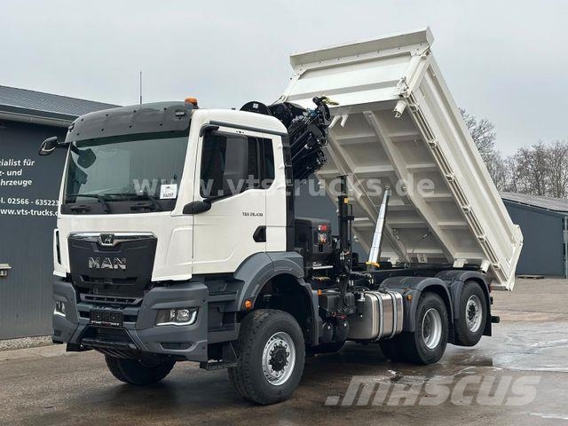 MAN TGS 28.430 6x4 MEILLER HIAB X-Hi 228E-6 LK *TZ* Sklápače