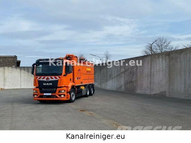 MAN TGS 28.470 6x2 Wiedemann Super 2000, Recycler 組合/真空油槽車