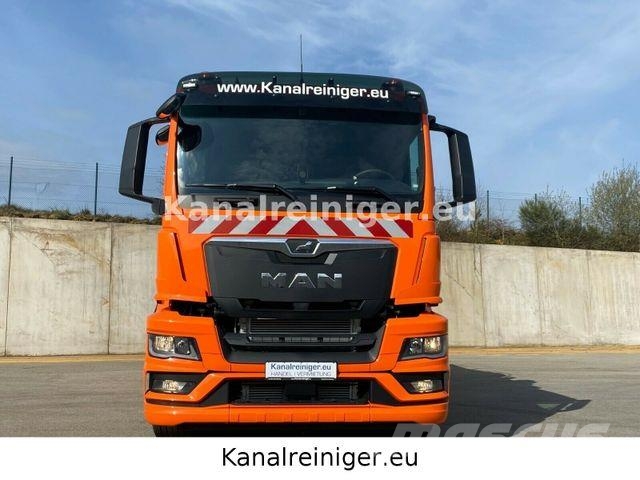 MAN TGS 28.470 6x2 Wiedemann Super 2000, Recycler 組合/真空油槽車