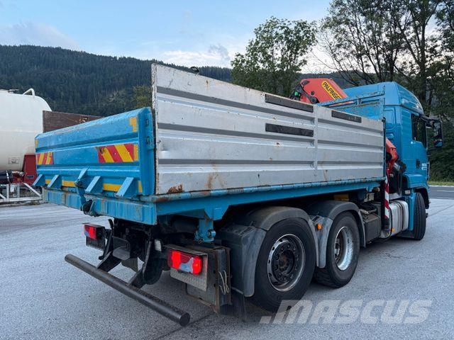MAN TGS 28.480 6X4/4 H Kipper Kran Palfinger PK26002 Camion ribaltabili