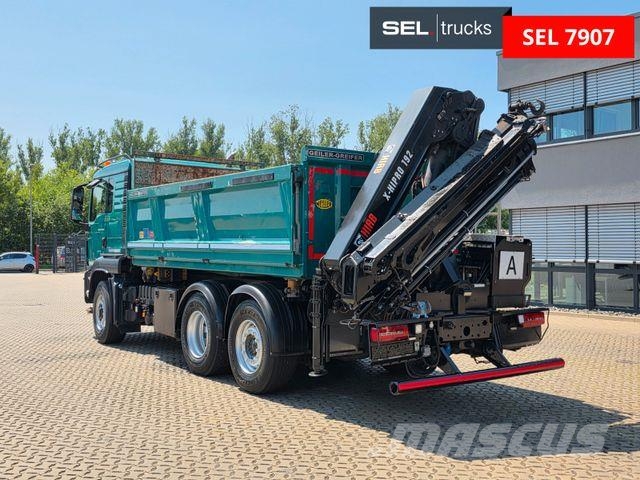 MAN TGS 28.480 6X4H-4 /KIPPER /Fernbed. / Lenkachse Автокранове