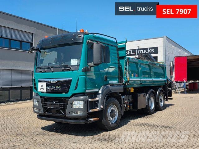 MAN TGS 28.480 6X4H-4 /KIPPER /Fernbed. / Lenkachse Автокранове