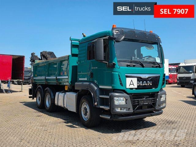 MAN TGS 28.480 6X4H-4 /KIPPER /Fernbed. / Lenkachse Автокранове