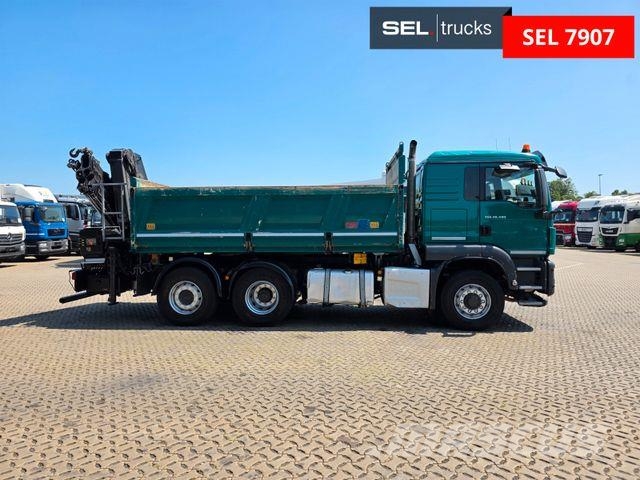 MAN TGS 28.480 6X4H-4 /KIPPER /Fernbed. / Lenkachse Автокранове