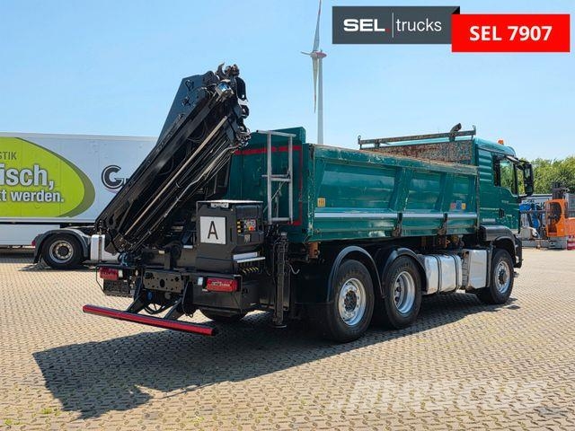 MAN TGS 28.480 6X4H-4 /KIPPER /Fernbed. / Lenkachse Автокранове