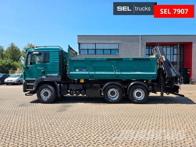 MAN TGS 28.480 6X4H-4 /KIPPER /Fernbed. / Lenkachse Автокранове