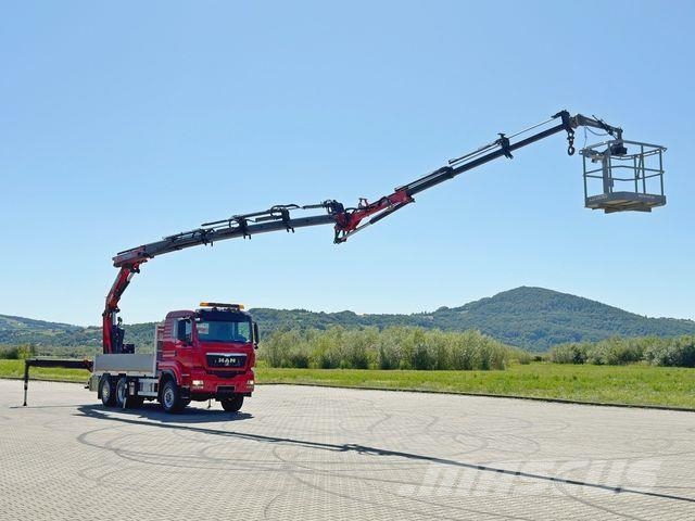 MAN TGS 28.480 * EFFER 255/5S + JIB 3S + FUNK * TOP Автокранове