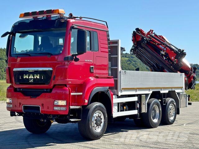 MAN TGS 28.480 * EFFER 255/5S + JIB 3S + FUNK * TOP Автокранове