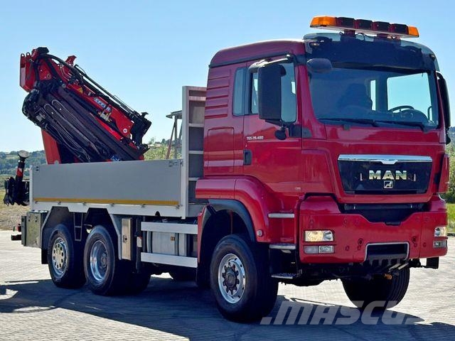 MAN TGS 28.480 * EFFER 255/5S + JIB 3S + FUNK * TOP Автокранове