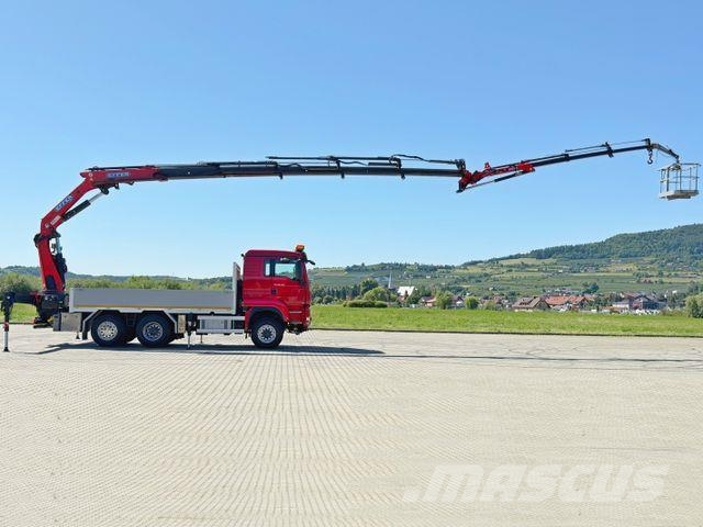 MAN TGS 28.480 * EFFER 255/5S + JIB 3S + FUNK * TOP Автокранове