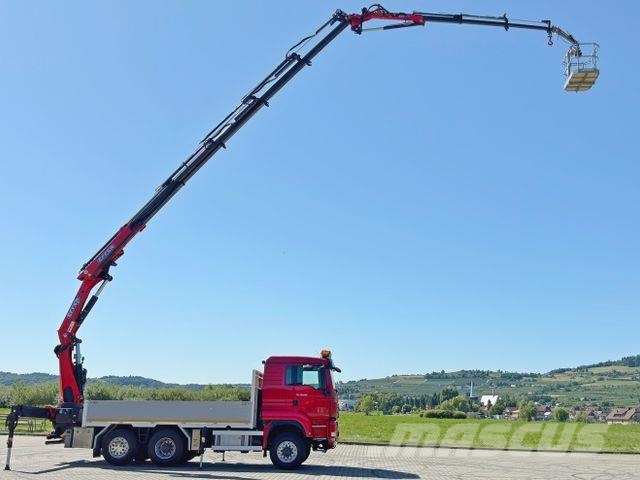 MAN TGS 28.480 * EFFER 255/5S + JIB 3S + FUNK * TOP Автокранове