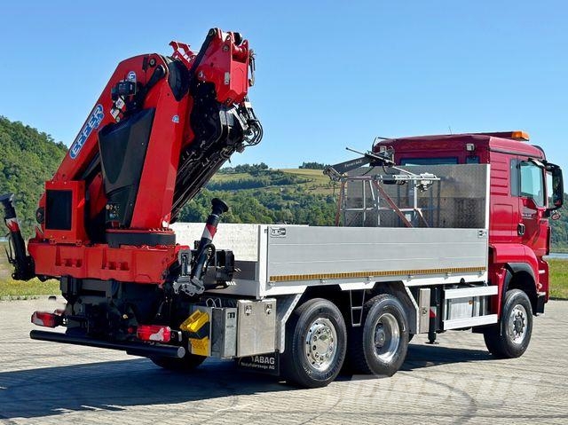 MAN TGS 28.480 * EFFER 255/5S + JIB 3S + FUNK * TOP Автокранове