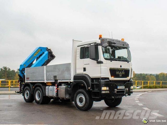 MAN TGS 28.540 6x4x4 Palfinger PK 50002 EH Cran Żurawie samochodowe