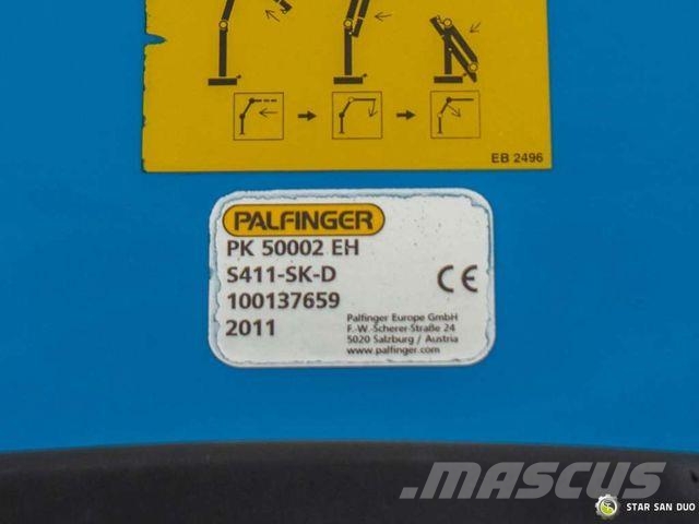 MAN TGS 28.540 6x4x4 Palfinger PK 50002 EH Cran Żurawie samochodowe